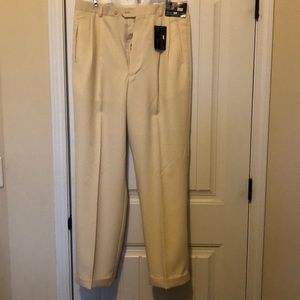 Daniel Ellissa Men Beige Dress Pants - 34X32